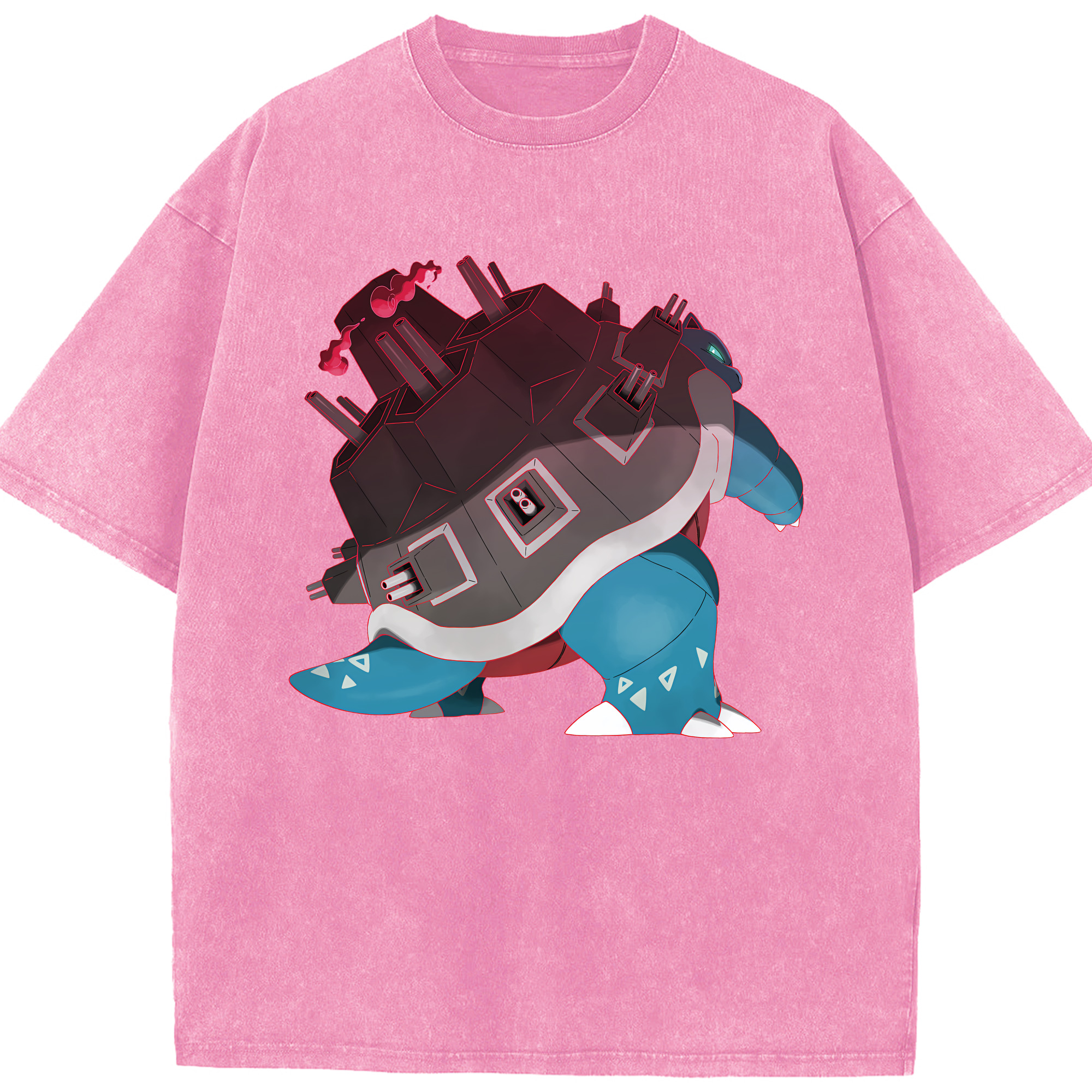 （画像用） ポケットモンスター Pokémon 綿100% ヴィンテージ風 半袖Tシャツ（フロントプリント）